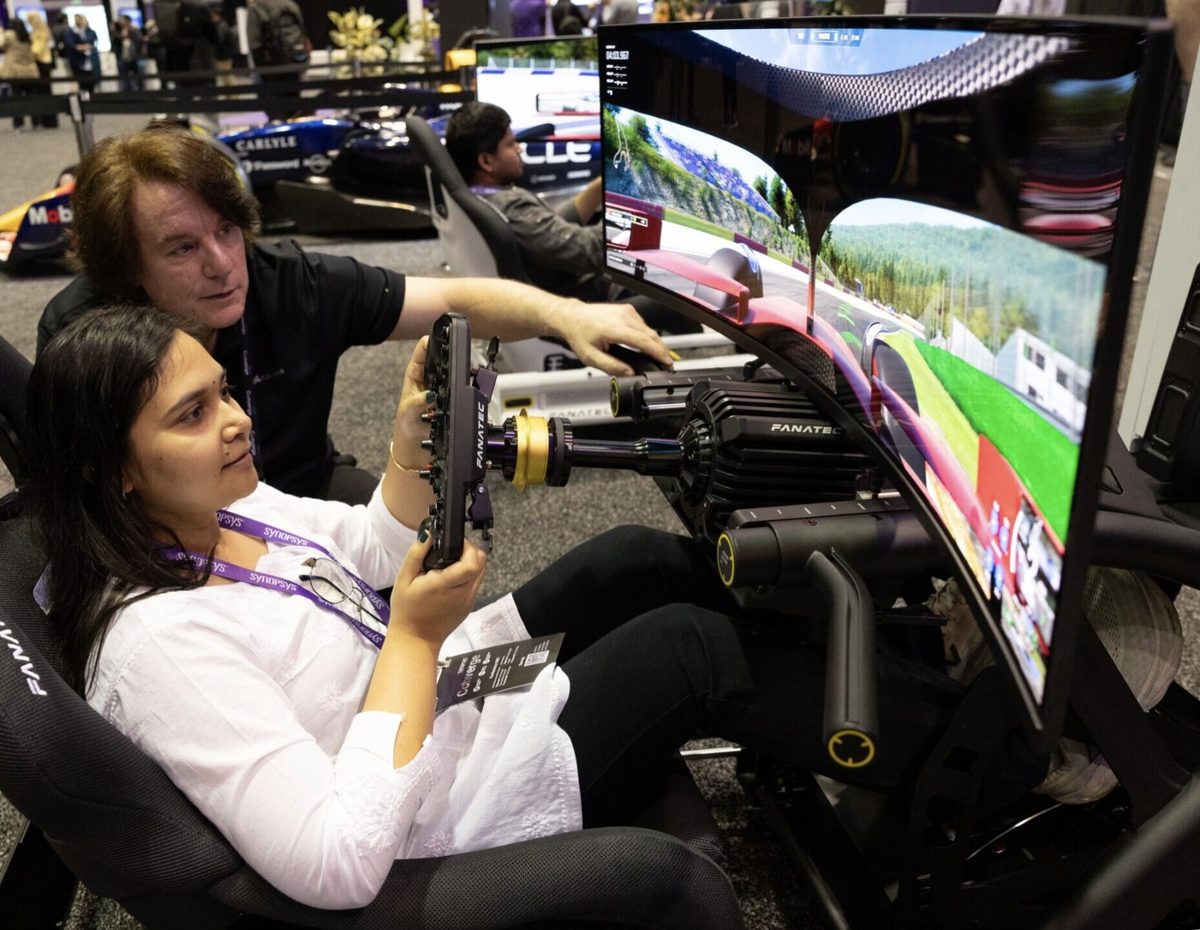 Racing simulator experience